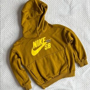 Nike Kids  SB Golden Yellow Hoodie